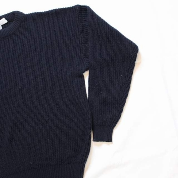 Vintage sweater graphix chunky knit crewneck sweater - Picture 4 of 5